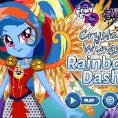 Игра Радуга Дэш и модная вечеринка