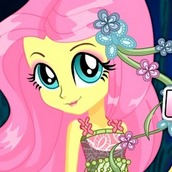 Игра Прически и макияж для Флаттершай