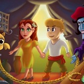 Игра Джо и Момо на двоих: в заколдованном лесу