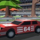 Игра Пиксельные автогонки 3Д