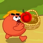 Игра Смешарики: Собираем урожай