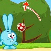 Игра Смешарики: Перебрось мне мач