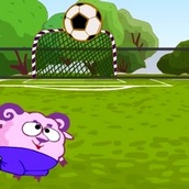 Игра Смешарики: Бараш и футбол