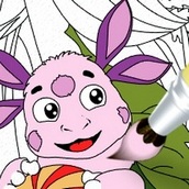 Игра Лунтик: Волшебная раскраска