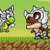 Игра Динозавтры — охотники за мясом