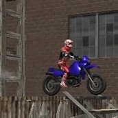 Игра Мототриал на пустоши