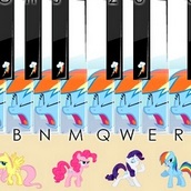 Игра Пианино с маленьким пони