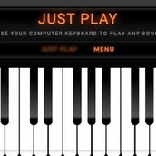 Игра Пианино на весь экран