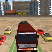 Игра Экстремальное вождение автобуса 3Д