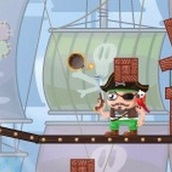 Игра Рикошет с пиратами