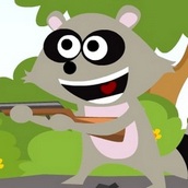 Игра Рикошет енота