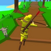 Игра Робин Гуд: бег по лесу