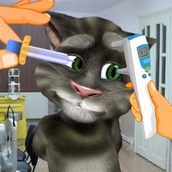 Игра Кот Том: Уход за глазами