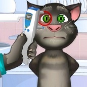 Игра Говорящий кот Том: Окулист