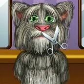 Игра Кот Том: Бреется