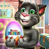 Игра Говорящий кот Том: Киндер Сюрприз