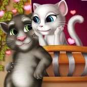 Игра Кот Том: Поцелуй