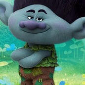 Игра Тролли: Раскраска