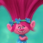 Игра Тролли: Прическа Розочки