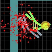 Игра Стикмен: драка в невесомости