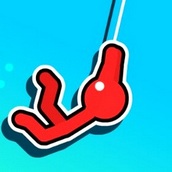 Игра Стикмен: прыжки на верёвке