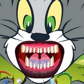 Игра Том и Джерри: Лечат Зубы