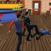 Игра Скандальная драка