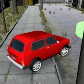Игра Русская парковка автомобиля: Ваз 4х4
