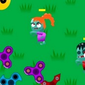 Игра Спиннер против Зомби