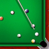 Игра Бильярд: 8 ball pool на одного