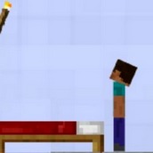 Игра Бумажный майнкрафт 2Д