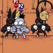 Игра Драки против зомби на двоих