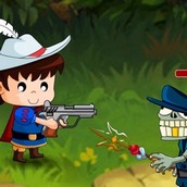 Игра Королевская охота на зомби на двоих