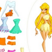 Игра Одевалка Стеллы из Винкс