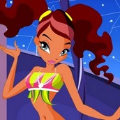 Игра Одевалка Айши из Винкс