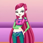 Игра Одевалка Чиби Винкс