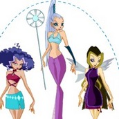 Игра Одевалка Трикс из Винкс