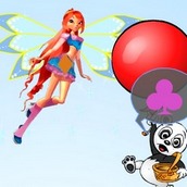 Игра Блум и панды путешественники