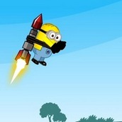 Игра Миньон на реактивном ранце