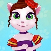 Игра Кошечка Анджелла Супер танцор