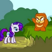 Игра Эпплджек в лесу