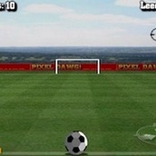 Игра Забивать мяч в ворота с пенальти