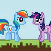 Игра Пони Радуга Деш бродилка