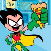 Игра Юные Титаны драка едой