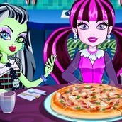Игра Монстр Хай пиццевечеринка
