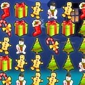 Игра Составлять линии в рождество