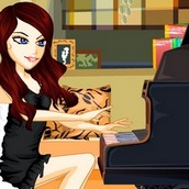 Игра Одевалка пианистка