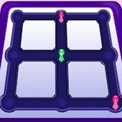 Игра Индийские крестики нолики с фишками