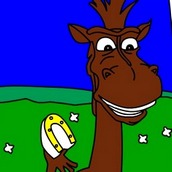 Игра Раскраска: Конь Юлий