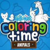 Игра Раскрась Звериный Мир